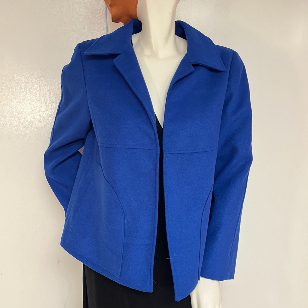 Beautiful Chico’s Bright Blue Jacket/Blazer, Size 1